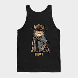 Cat Cowboy Expedition Purrfectly Tank Top